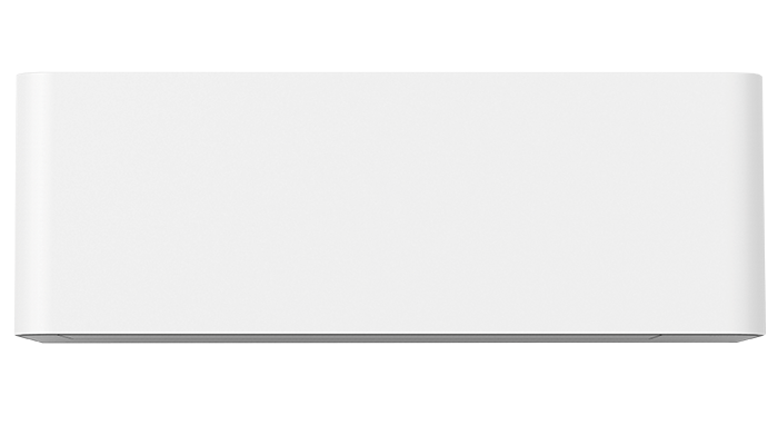 Klimaanlage Innengerät von Toshiba Modell Shorai Curve in White/Weiß - Produktbild auf transparentem Hintergrund
